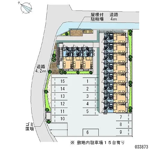 ★手数料０円★静岡市葵区唐瀬　月極駐車場（LP）